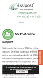 Mobile Screenshot of docs.sslpost.com